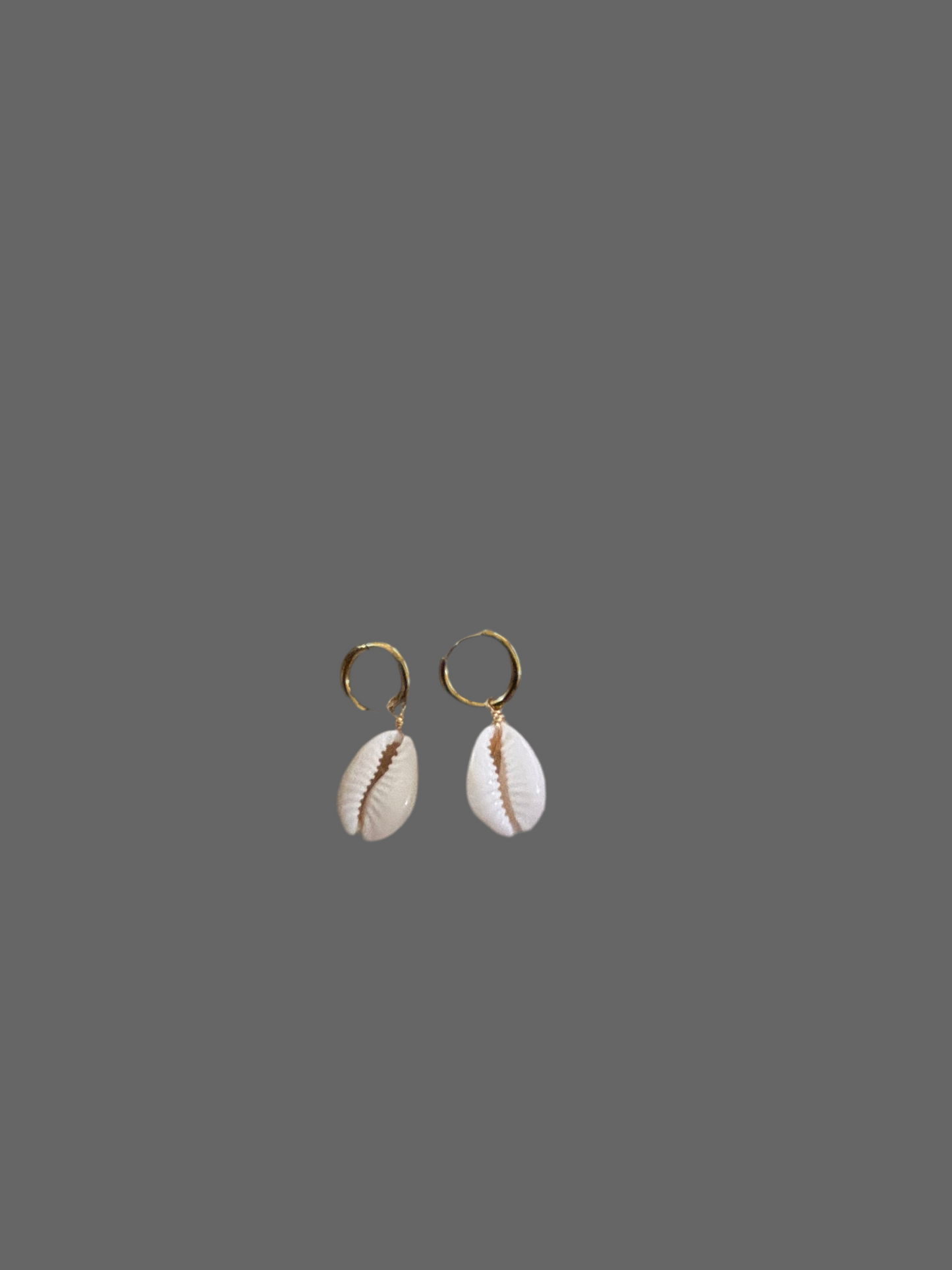 Puka shell earrings