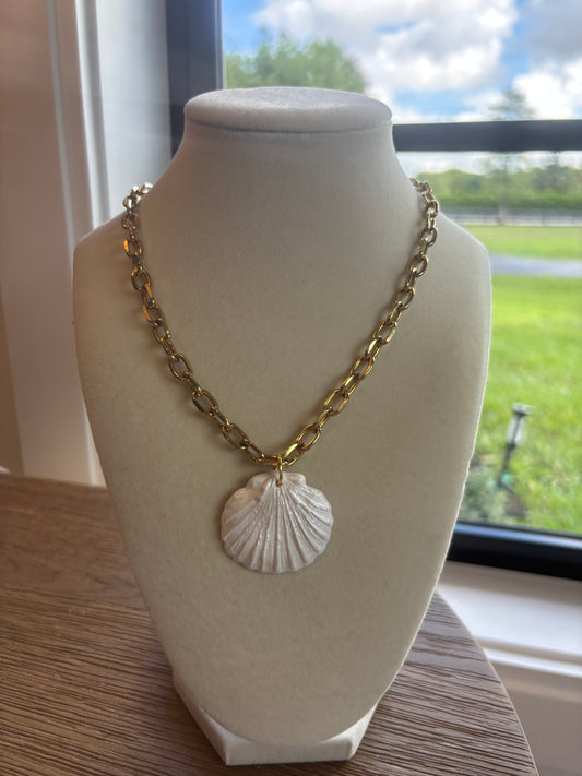 shell necklace pendant