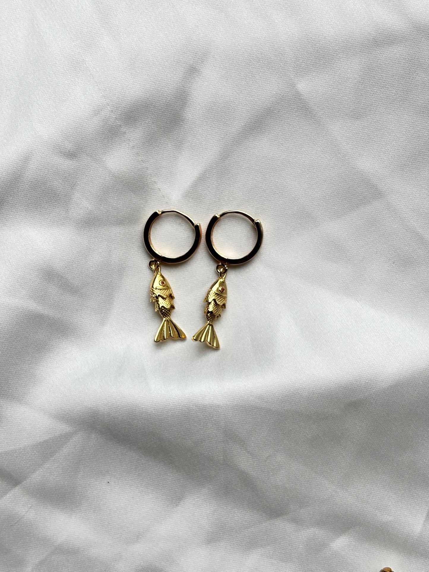 Koi fish earrings