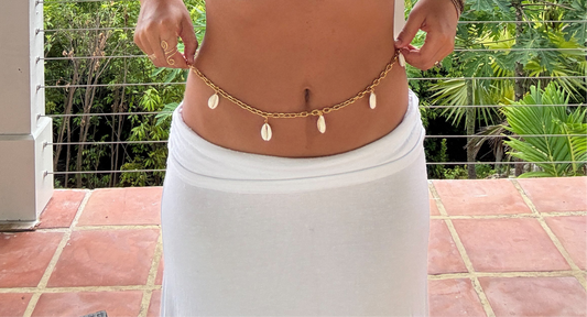 Puka waist chain